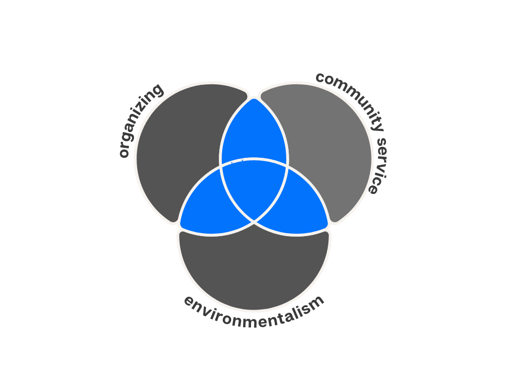 Organizing Impact: Organizing, Community Service and Environmentalism